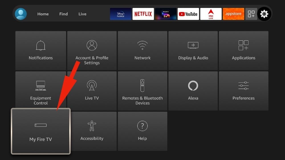 my fire tv
